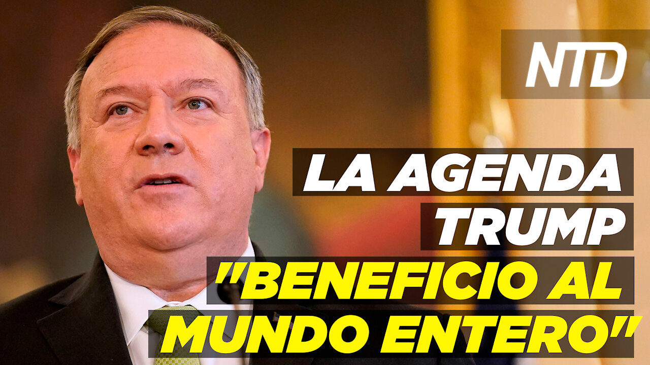 Pompeo: Agenda de Trump “benefició al mundo entero”; Cámara aprueba paquete de USD 1.9 billones |NTD