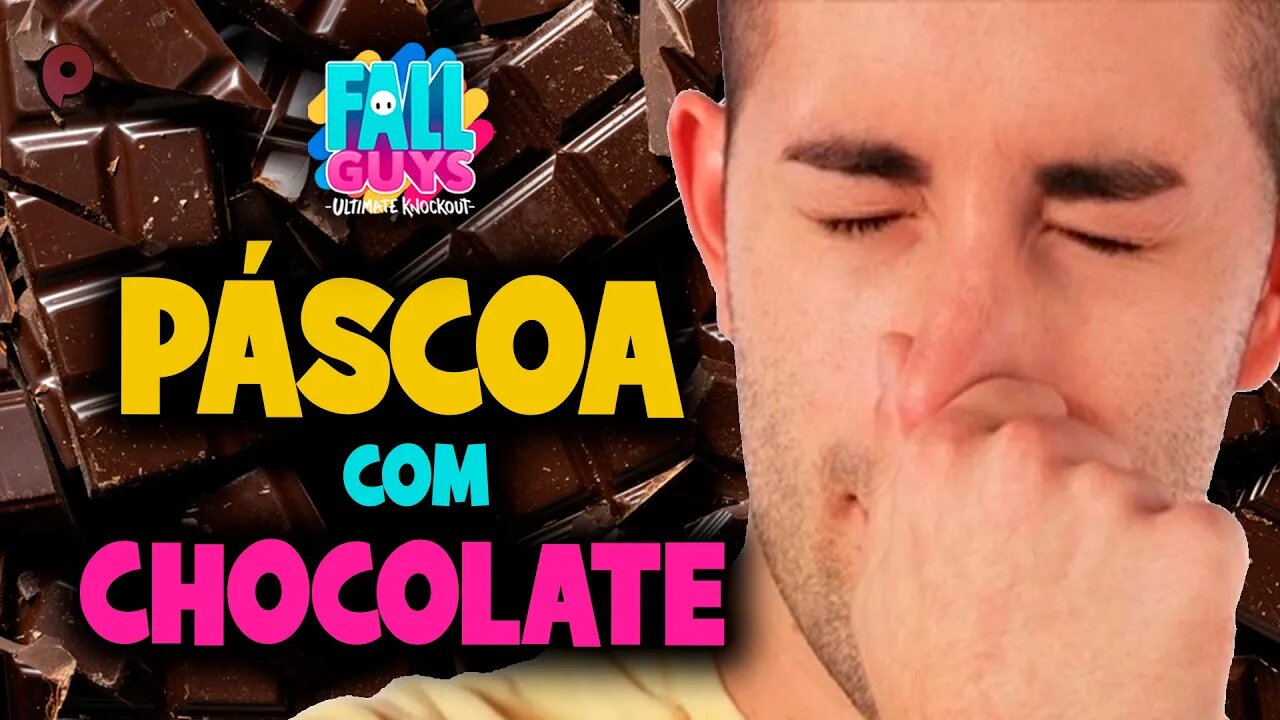 Fall Guys - Feliz Páscoa com muito chocolate