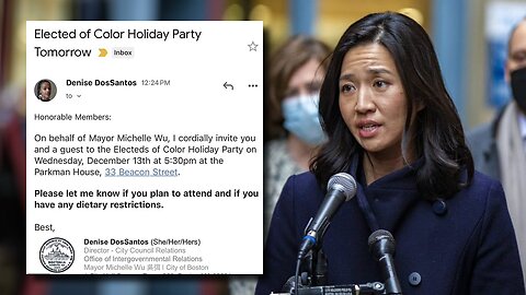 BOSTON MAYOR WU FACES CALLS TO APOLOGIZE FOR RACIST HOLIDAY PARTY THAT SNUBBED WHITE OFFICIALS