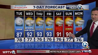 Latest Weather Forecast 5 a.m. Tuesday