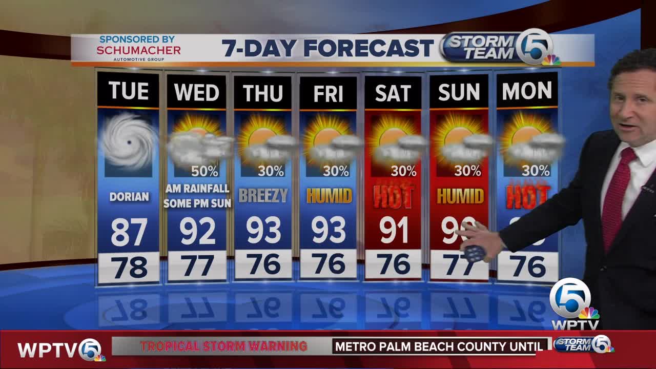 Latest Weather Forecast 5 a.m. Tuesday