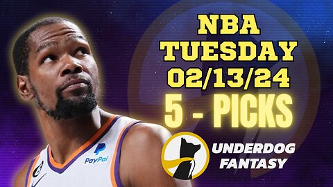 #UNDERDOGFANTASY | BEST PICKS #NBA TUESDAY | 02/13/24 | BEST BETS | #BASKETBALL | TODAY | PICK'EM