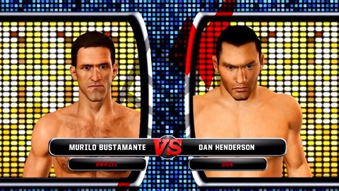 UFC Undisputed 3 Gameplay Dan Henderson vs Murilo Bustamante (Pride)
