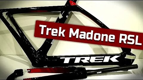 "Race Shop Limited" The Trek Madone 9 RSL H1 Frameset Feature Review and Weight