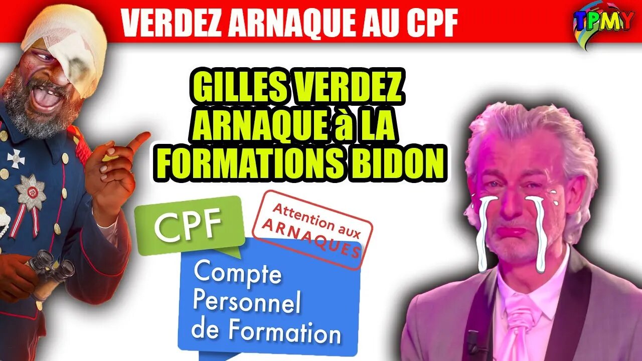 GILLES VERDEZ ARNAQUE DES JEUNES AVEC une FORMATION BIDON #booba #cpf #hanouna #tpmp #franckyvincent