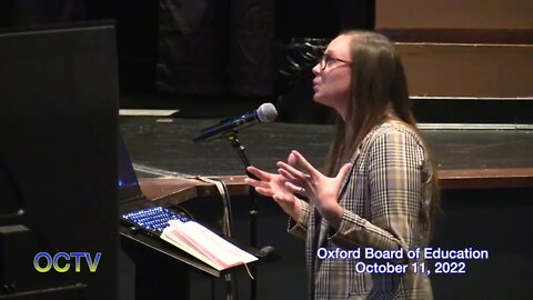 Oxford Board of Education 10/11/22