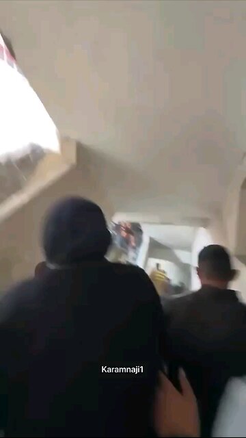 School children run screaming, Israeli terrorists just bombed them. Israel is the Jewish ISIS.