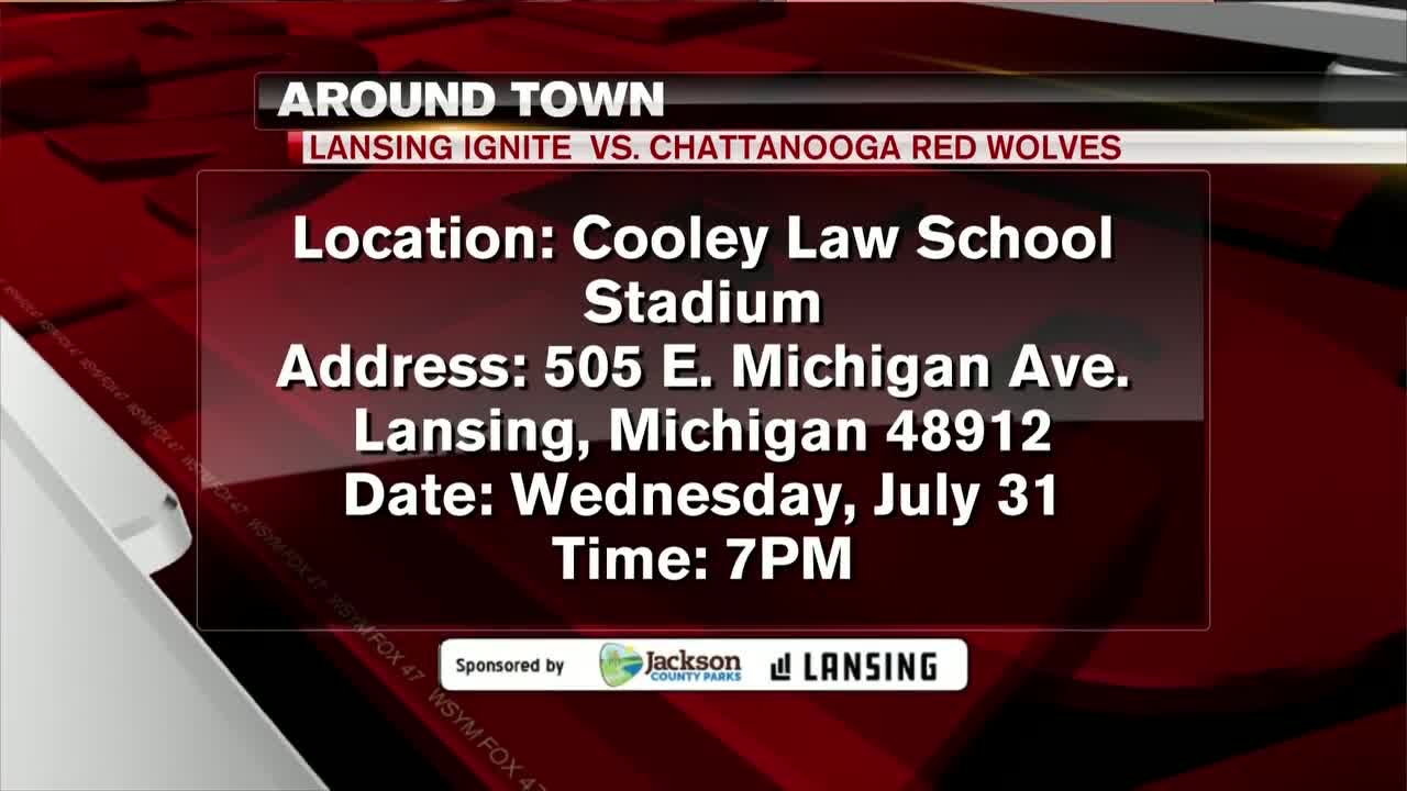 Around Town: Lansing Ignite vs. Chattanooga Red Wolves - 7/29/19