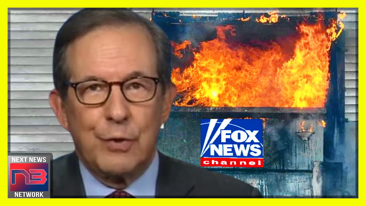 Chris Wallace THROWS Gas on the Fox News Dumpster Fire Sealing Their Fate Forever