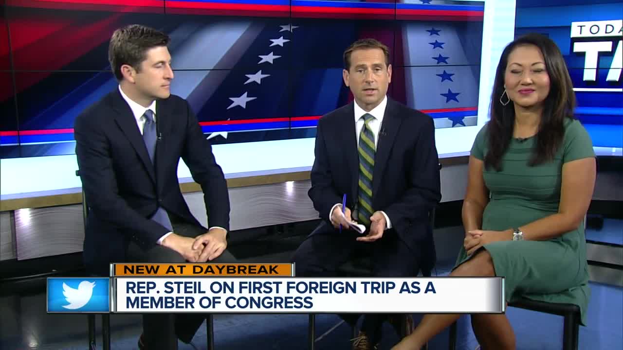 U.S. Rep Bryan Steil talks about the importance of foreign travel as a member of congress.