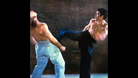 Cross kick Studio Films Bruce Lee way of the Dragon