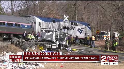 Oklahoma GOP lawmakers OK after train crash in Virginia