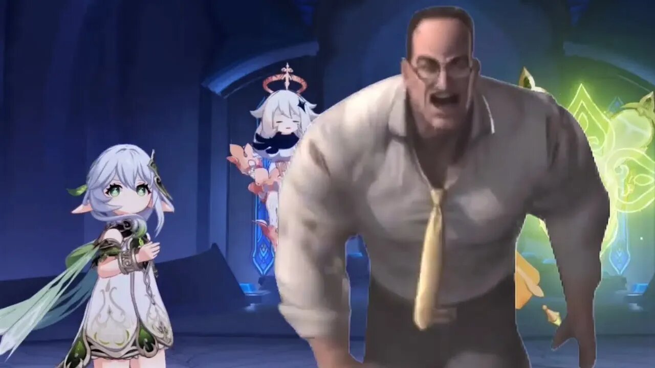 Fighting Scaramouche but its Senator Armstrong (Genshin Impact)