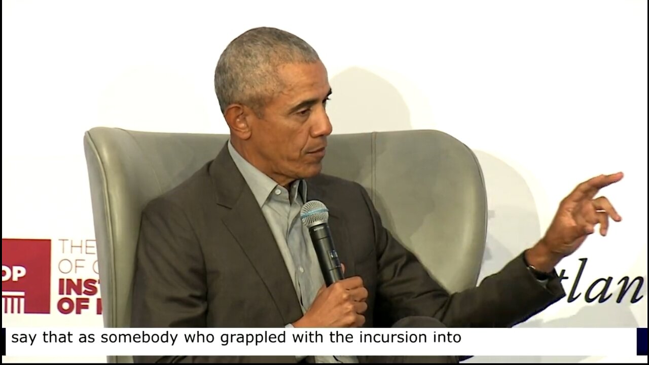 Obama's Revisionist History When Russia Invaded Ukraine in 2014