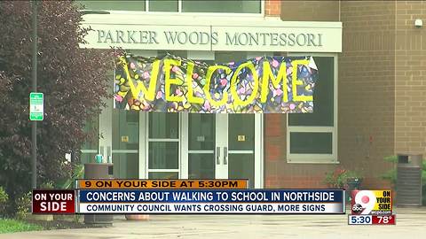 Northside parents worry drivers can't see this Parker Woods school zone