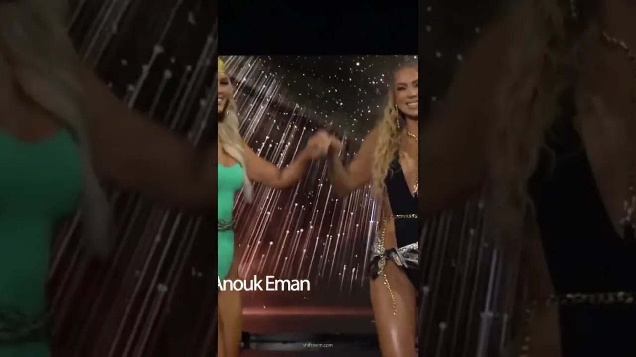 When bikini model Anouk Eman turns turns turns #shorts #bikinifashion #bikinibody