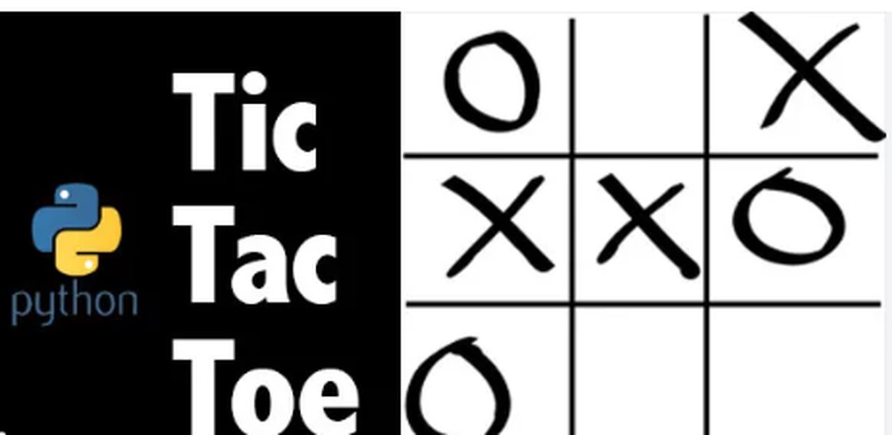 Python Tic Tac Toe game ⭕