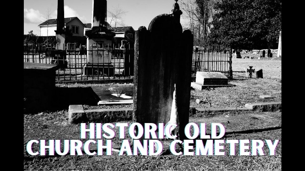 Historic Old Stone Church And Cemetery Located In Clemson, South Carolina