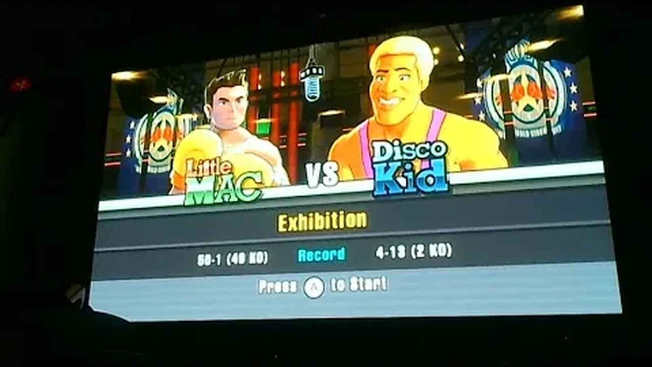 Punch Out!! (Wii): LIttle Mac Vs. Disco Kid (Title Defense)