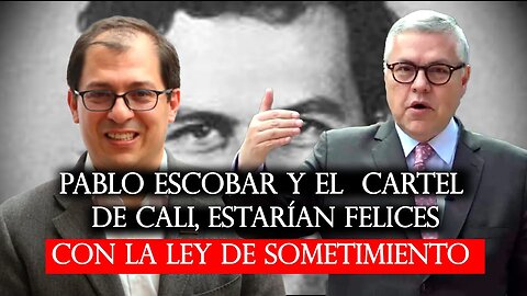 🛑“Pablo Escobar y el cartel de Cali estarían felices con la ley de sometimiento” Francisco Barbosa👇👇