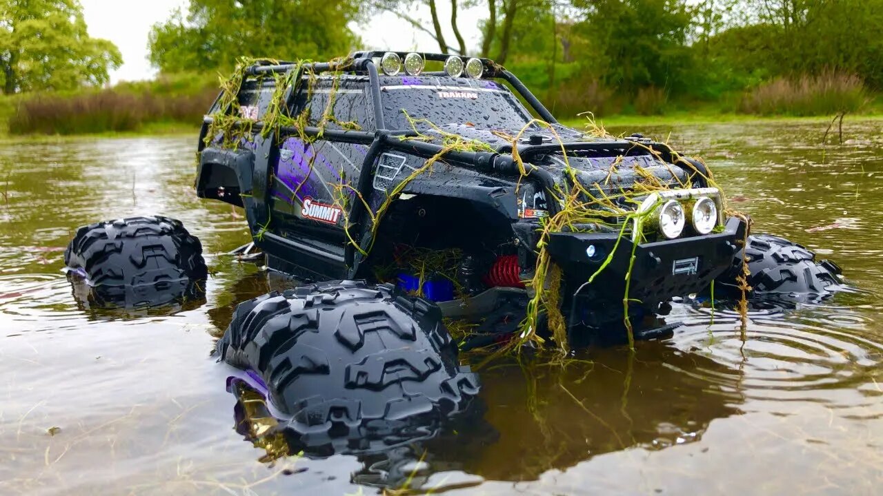 Testing my Brushless Traxxas Summit to the Limits! It's Crazy!