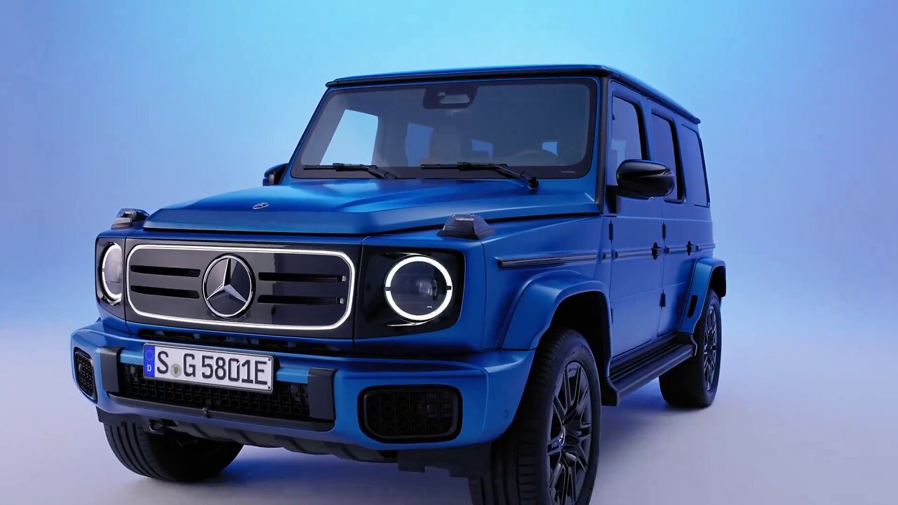 Mercedes has officially unveiled the all-electric G-Class. 2024