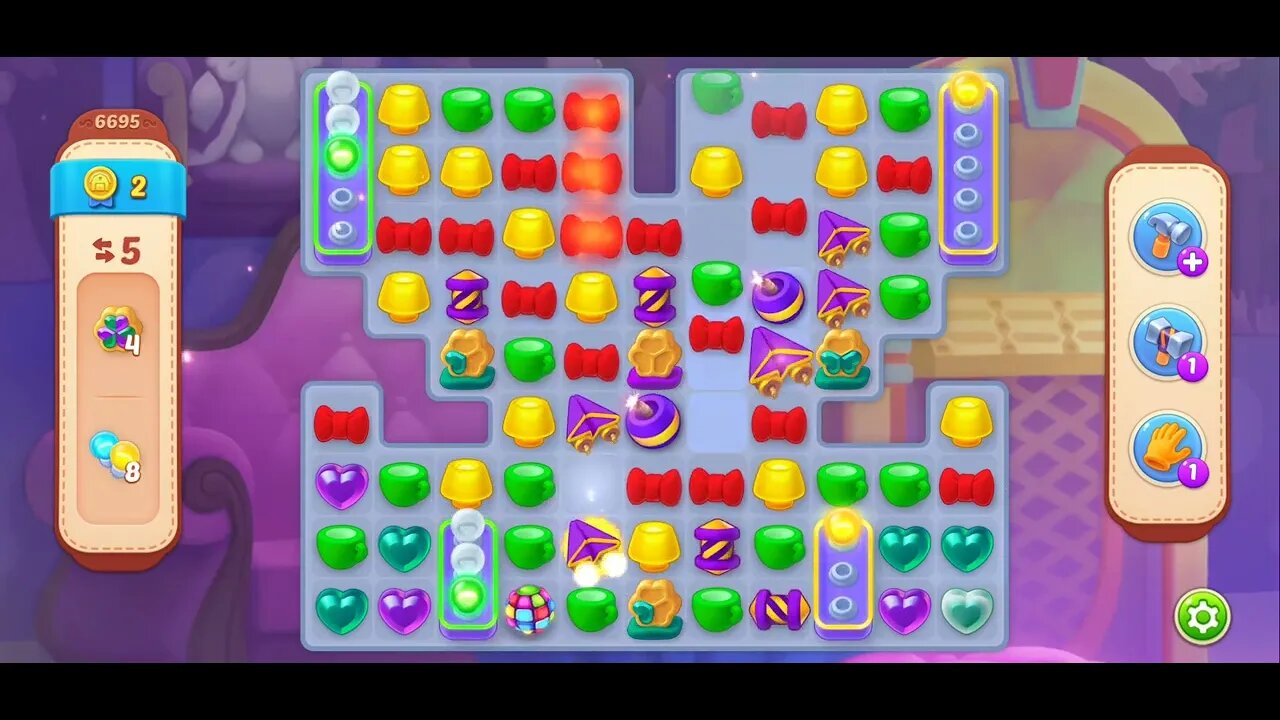 Playrix Homescapes Gameplay Walkthrough Level 6695