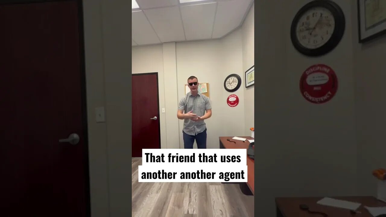 That friend that buys with another agent