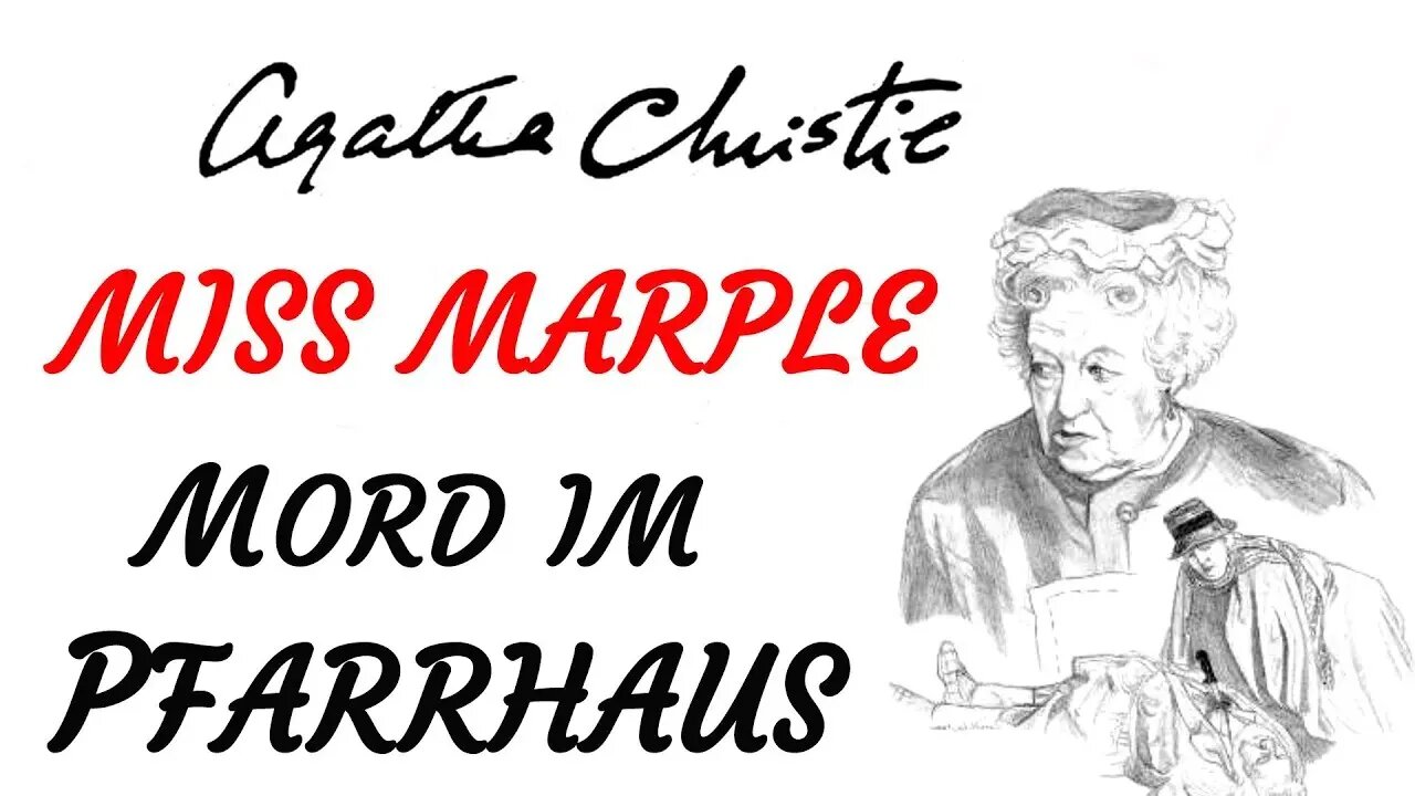 KRIMI Hörspiel - Agatha Christie - MISS MARPLE - MORD IM PFARRHAUS (1970) - TEASER