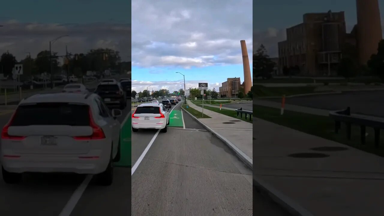 straddle the bike lane & get the @Loudbicycle horn #bikecommute #roadbike #travel #transportation