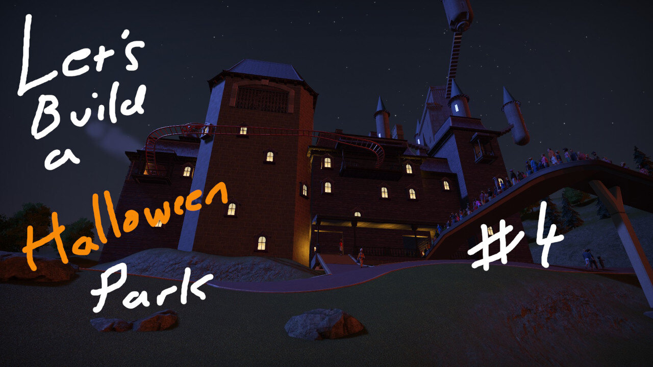 Let's build a Halloween Park #4 (planet coaster)