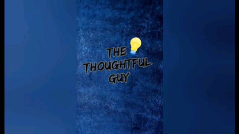 The Thoughtful Guy (Hi not High)