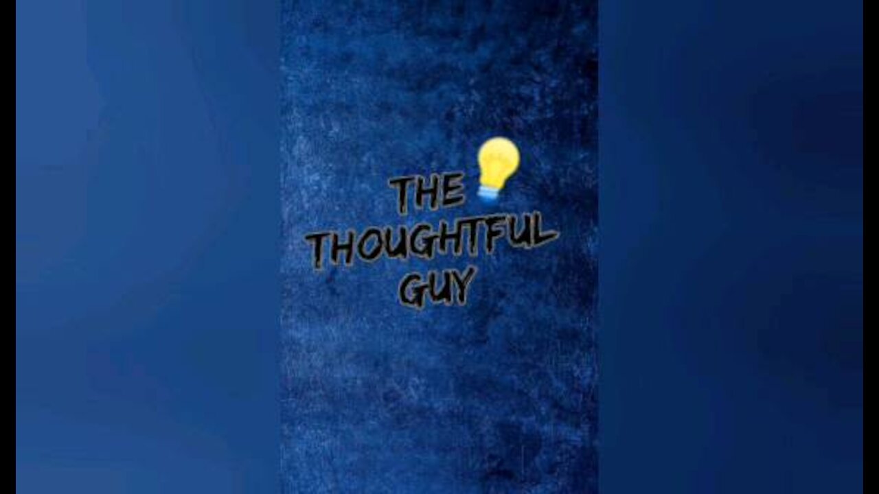 The Thoughtful Guy (Hi not High)