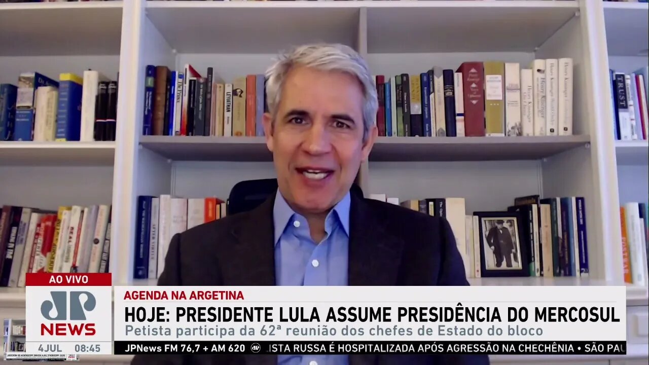 Analista internacional avalia Lula na presidĂȘncia do Mercosul