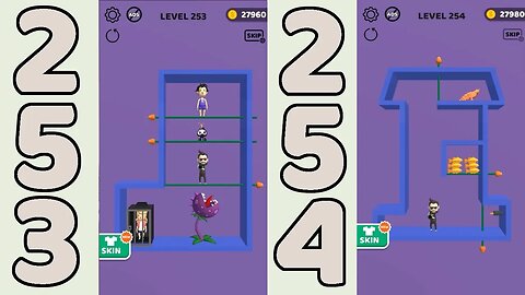 Pin Rescue Level 253 & 254