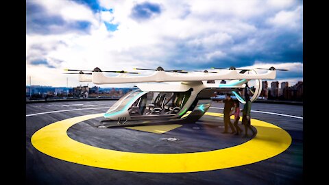 Evtol, carro voador da Embraer.