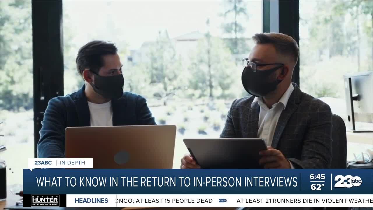 Kern Back in Business: Preparing for in-person job interviews