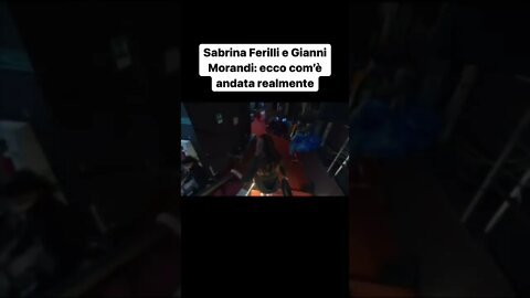 Sabrina Ferilli e Gianni Morandi: ecco com’è andata realmente!