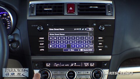 How To Correctly Use Navigation on a New Subaru