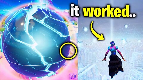 I Glitched Inside Zero Point & THIS Happened.. (Fortnite)