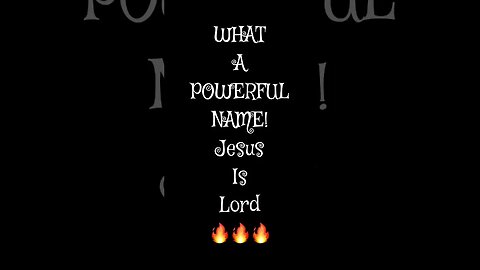 POWER IN THE NAME OF JESUS 🔥🔥🔥