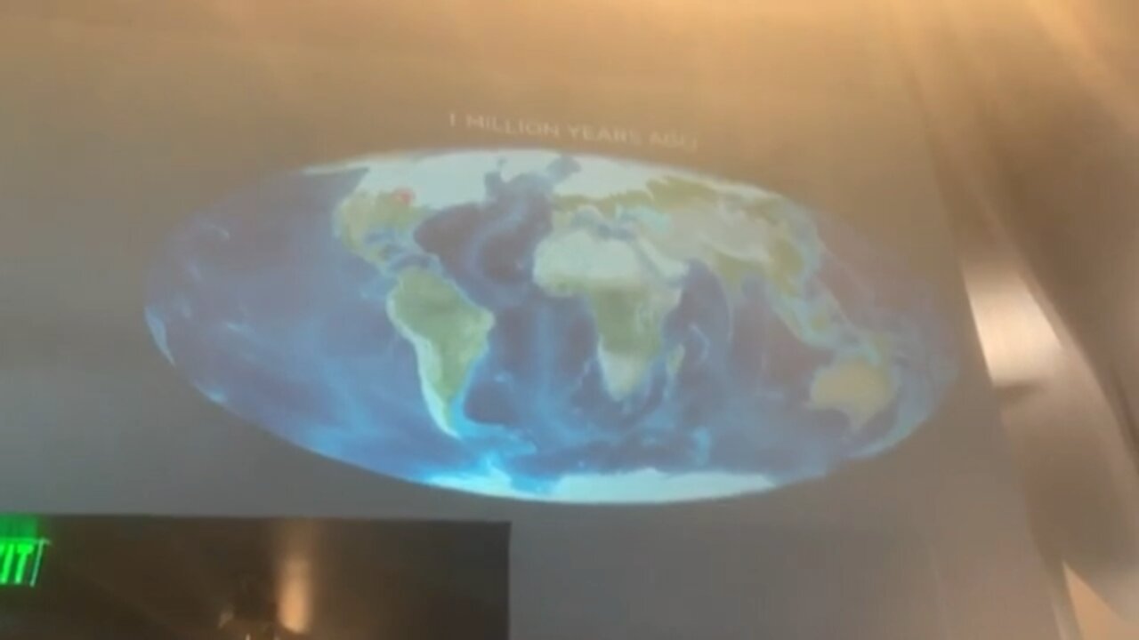 Earth tectonic plate movement