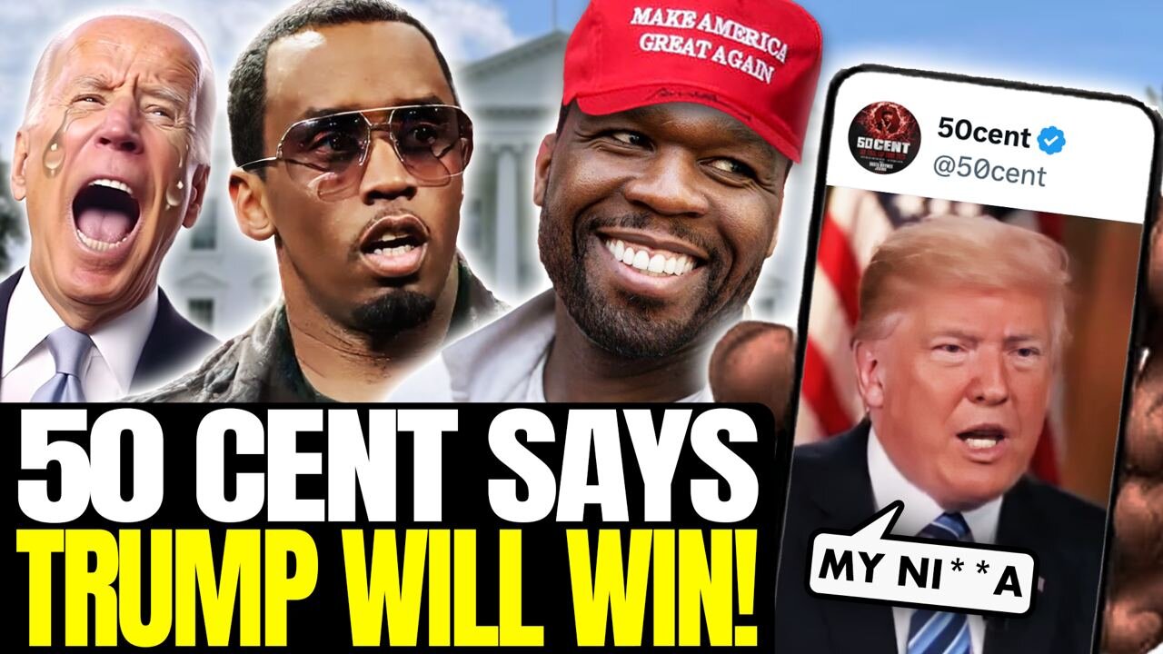 50 Cent Posts Vid Of Trump 'Trashing' Diddy, Sets INTERNET on 🔥 50 Says: 'Trump Will Be PRESIDENT'