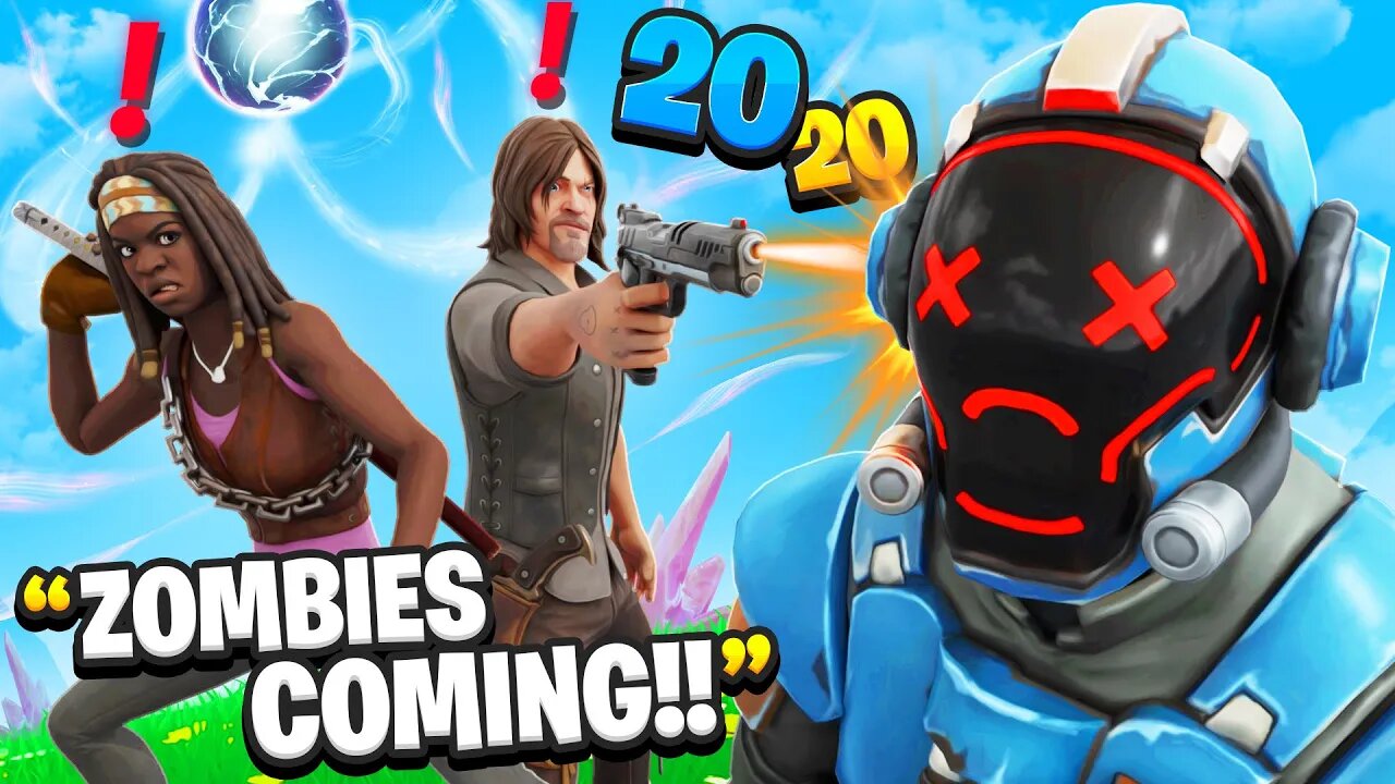 I Pretended To Be WALKING DEAD Bosses.. (Fortnite)