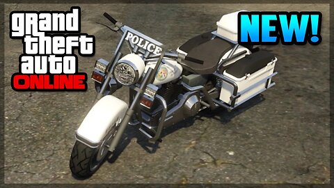 GTA 5 Online - Rare "Police Bike" Location! (GTA V Online)