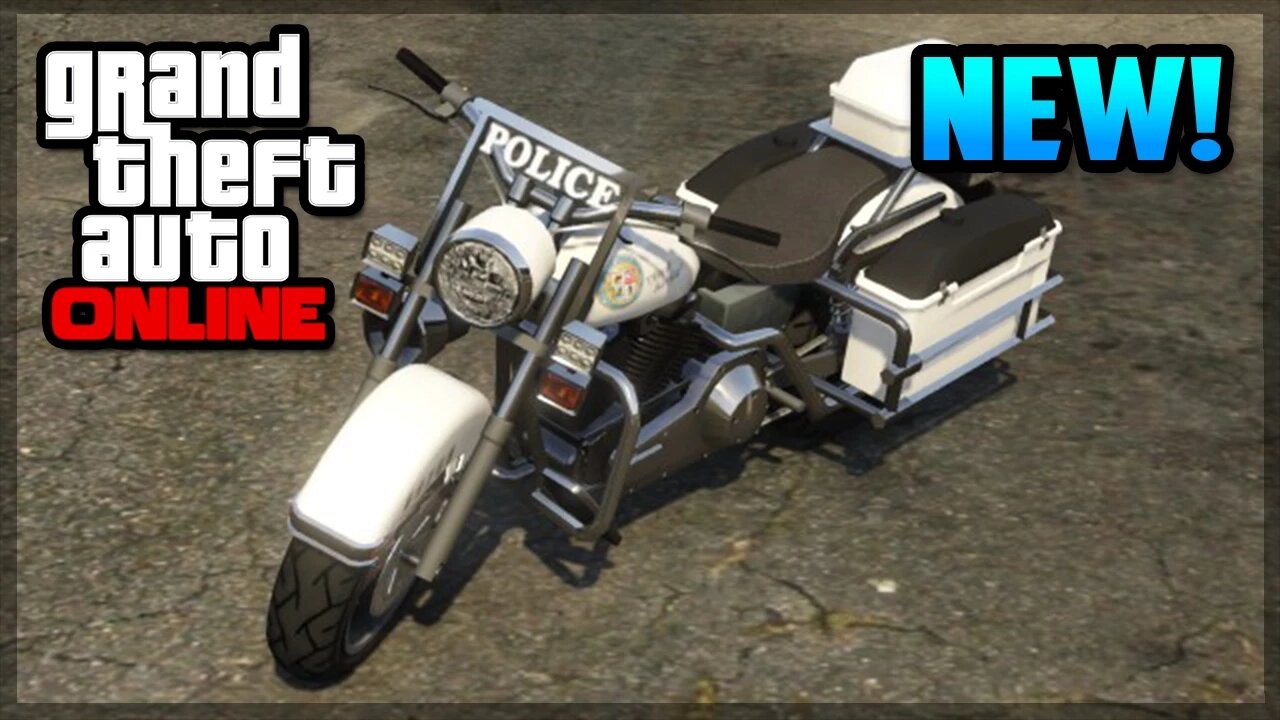GTA 5 Online - Rare "Police Bike" Location! (GTA V Online)