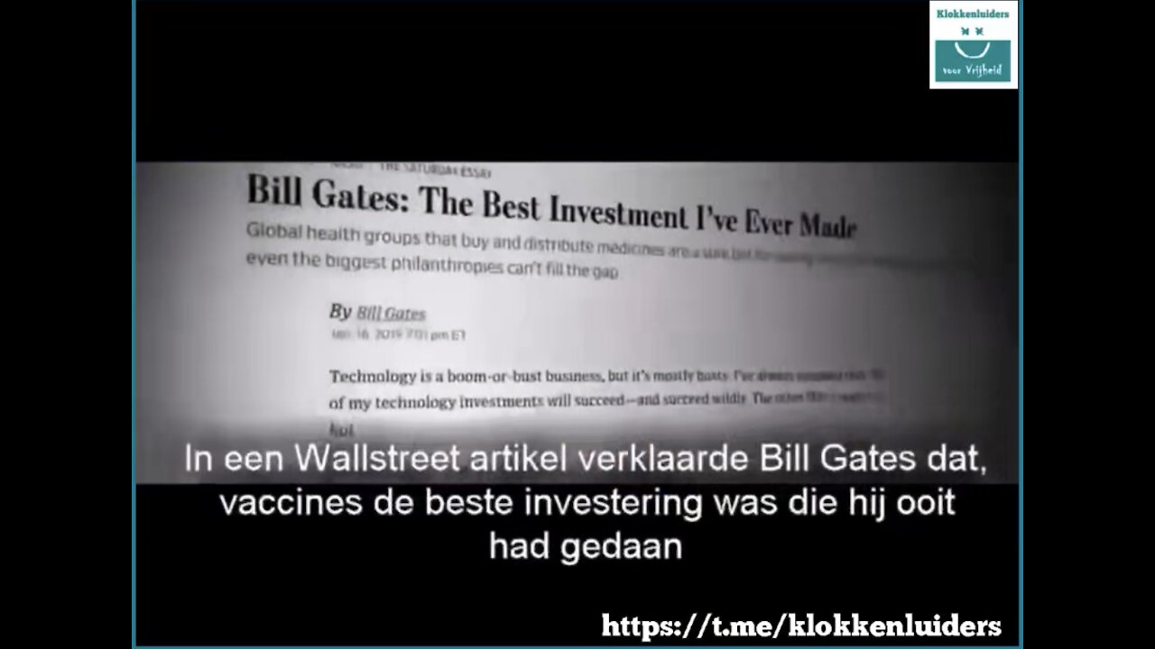 Bill Gates - Deleted Documentaire - Dutch subs