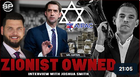 Senator Tom Cotton Took $2M From AIPAC: Israel OWNED Politicians Want ZOOMERS Dead In Middle East