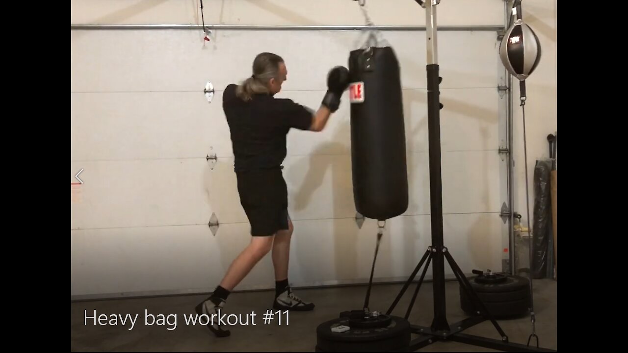 Heavy bag workout 11