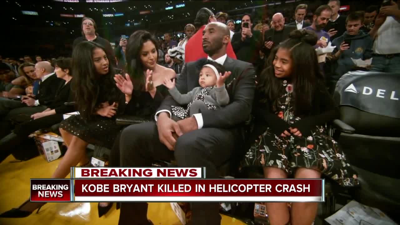 Kobe Bryant and 13-year-old daughter among 9 killed in California helicopter crash